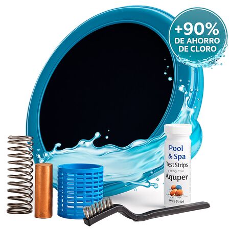 Boya Ionizador Para Piletas Gadnic Solar Anti Sarro Y Bacterias