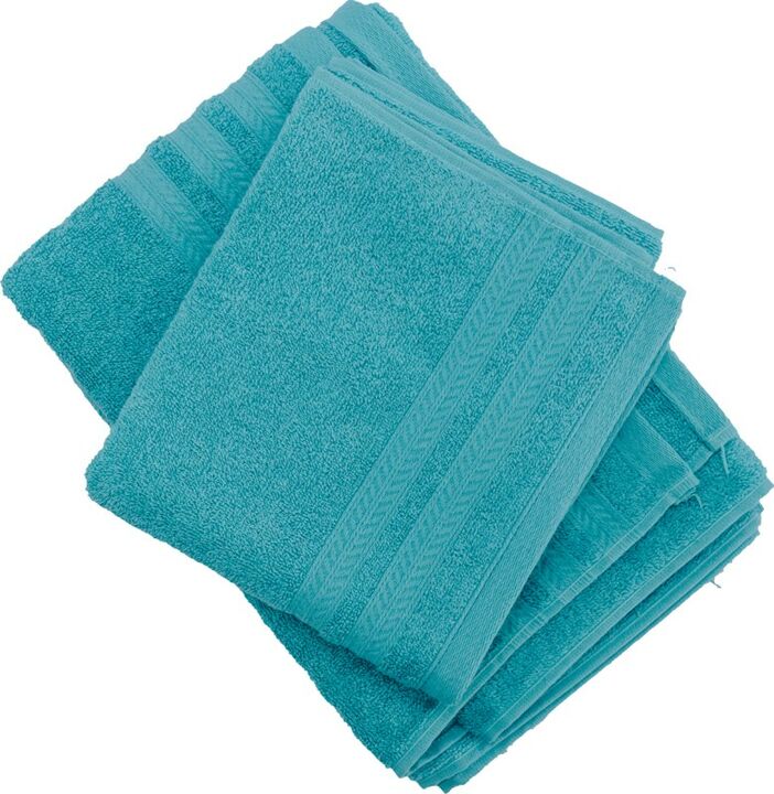 Juego De Toalla Y Toallon Belly Arcoiris Turqueza - Vista principal