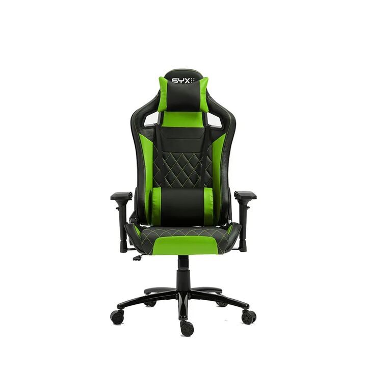Silla Gamer SYX CH-451 Verde - Vista principal