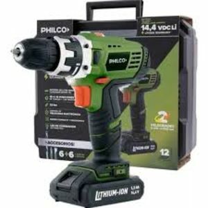 TALADRO PHILCO TI1401P INALAMBRICO CON MALETIN 14.4 V - 4608155
