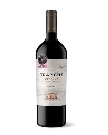 Vino TrapicheReservaMalbec750ml  Packx6
