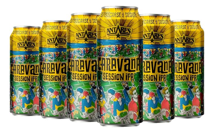 Cerveza Artesanal Antares Caravana Lata x 6 - Vista 2