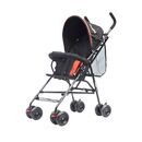 Coche de Paseo Bebesit Paraguita Tours Negro | Naranja - Miniatura 1