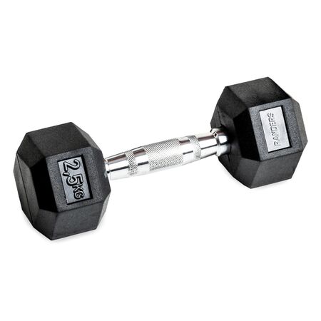 Mancuerna Hexagonal Engomada 2.5kg