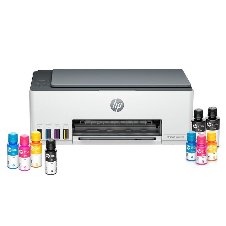 Impresora Multifunción Hp Smart Tank 580 + Kit De Botellas - Vista principal