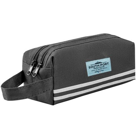 Cartuchera Canopla Negra South Port by Gadnic CANO06 2 Cierres Multifuncional