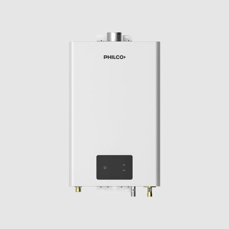 Calefn Philco PHCA14B 14L Gas Natural Sin llama piloto Tiro Forzado Blanco clase A