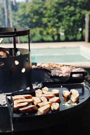 Parrilla Fogon a lena Duomo Tromen