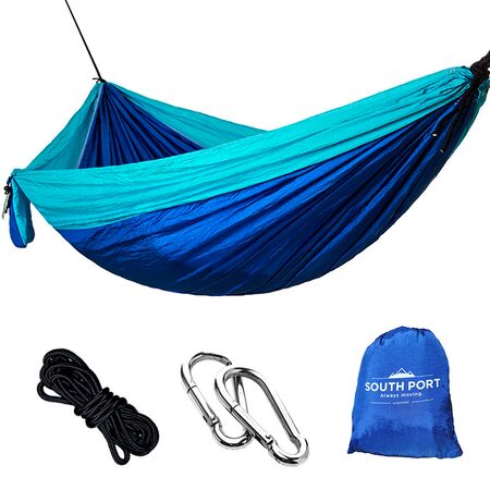 Hamaca Colgante Azul Gadnic 270x140cm nylon Utraliviana