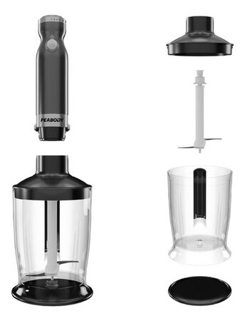 Licuadora De Mano Peabody Pe-lma328dm 1000w Gris Gris Oscuro