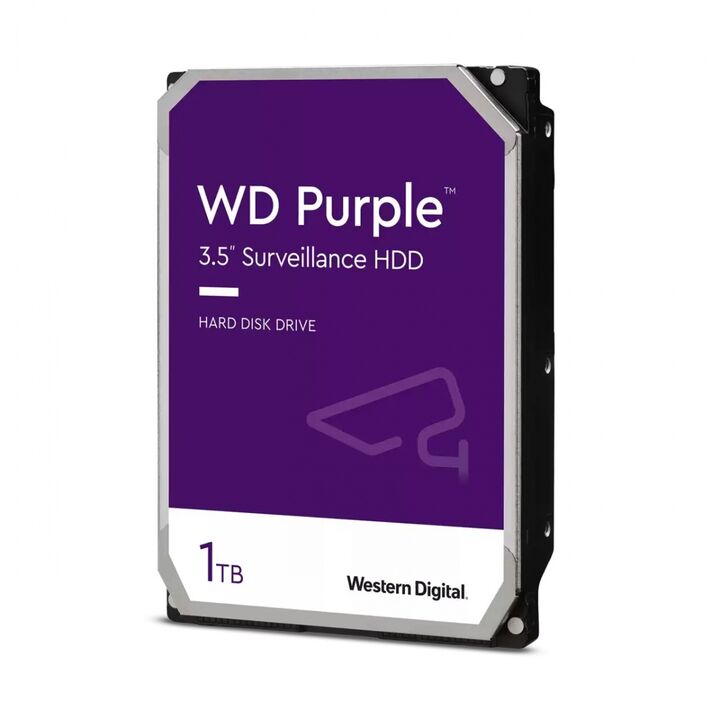 Disco Rigido Western Digital 1 Tb SATA III Purple Surveillance - Vista principal