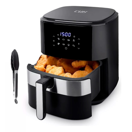 Freidora De Aire Eléctrica Cuk By Gadnic 8067D Digital Antiadherente 6.5L