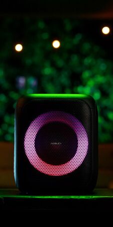 Parlante Portatil Noblex Tsn2000 2800w Karaoke Con Microfono