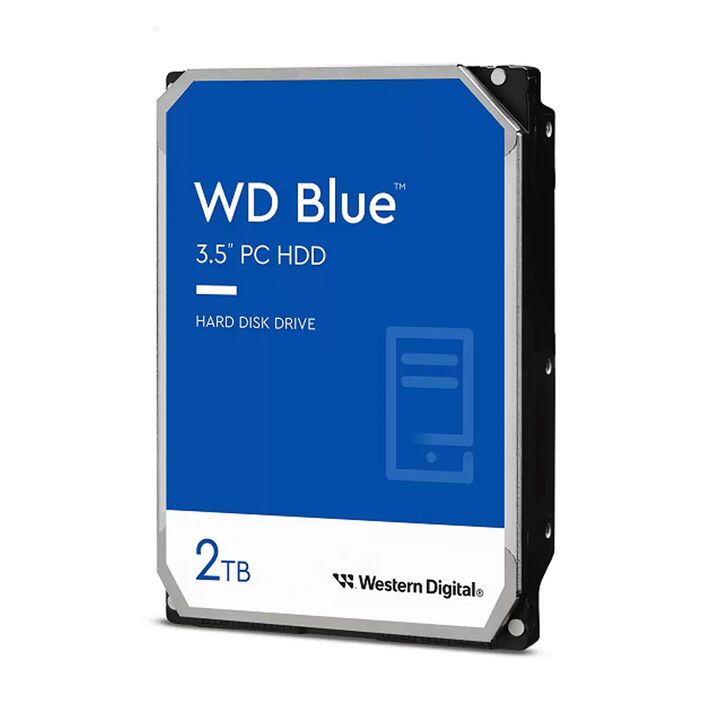 Disco Rigido Interno WD 2 Tb SATA III Blue 256 Mb 7200 RPM - Vista 3