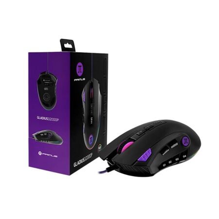 Mouse Primus Gladius 32000P MSE USB RGB Negro