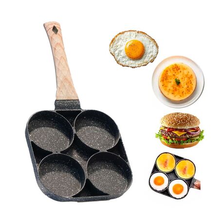 Sartén Antiadherente Cuk by Gadnic SAR1 Con Divisiones Ideal Desayuno