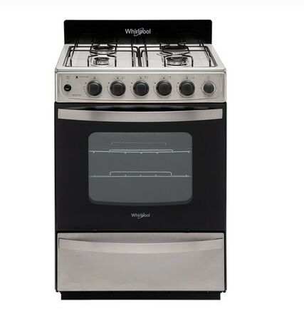 COCINA WHIRLPOOL WFX57DW MULTIGAS INOXIDABLE