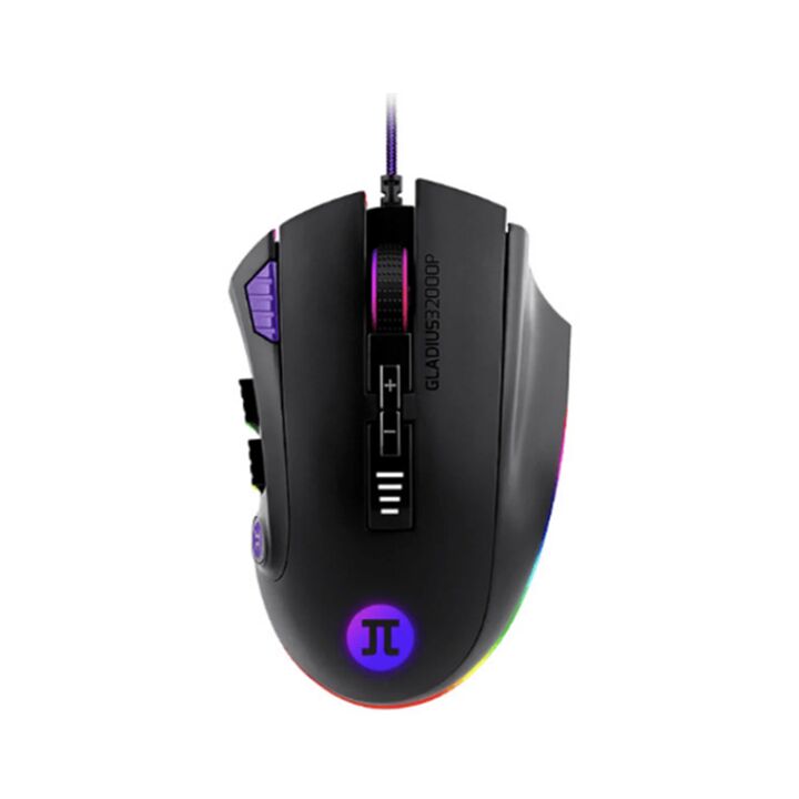 Mouse Primus Gladius 32000P MSE USB RGB Negro - Vista 2