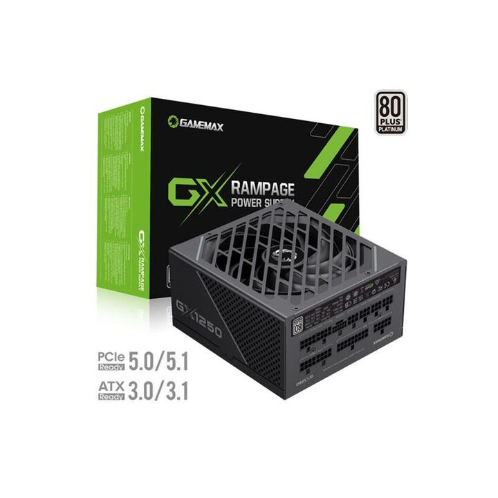 Fuente 1250W Gamemax 80 Plus Platinum GX-1250Pro - Vista principal