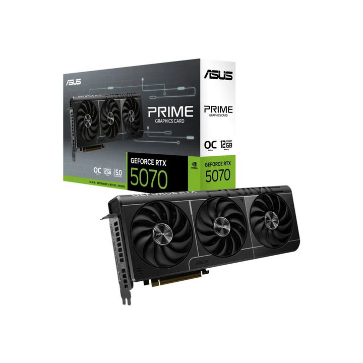 Placa de Video Asus 12GB RTX5070 Prime GDDR7 - Vista principal
