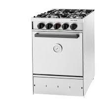 COCINA INDUSTRIAL SOL REAL 535 GAS NATURAL  H.VISOR 53,5CM 4 HORN.ACERO ECONOMICA - 4608402