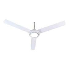 VENTILADOR DE TECHO EMBASSY EM-7018 CHAPA BLANCO LUZ LED - 4608451