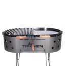 Parrilla Fogonero Duomo Oval Tromen - Miniatura 3