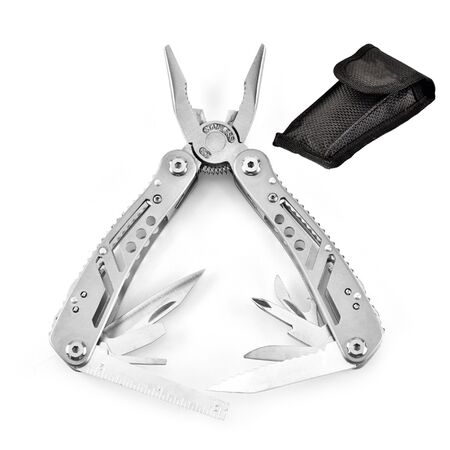 Cuchillo de Bolsillo Multifunción Gadnic 13 en 1 Acero Inoxidable