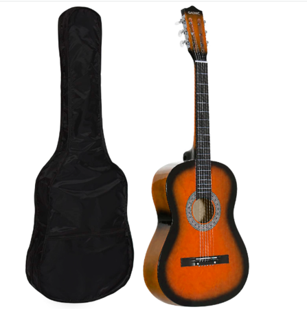 Guitarra Criolla Marrón Gadnic 39 Madera