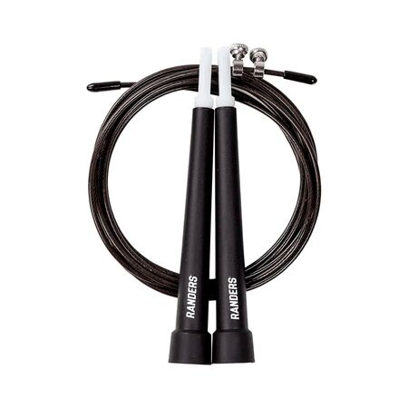 Soga De Salto Arg-013S Randers Pvc Acero 2.9 Mts Negro