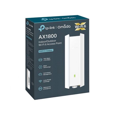 Access Point TP-Link EAP610Out AX1800 MU Mimo Poe