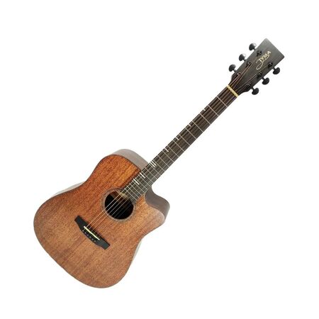 Guitarra Electro Acustica	TYMA GUITARS	HDC-350M	MARRON OBSCURO