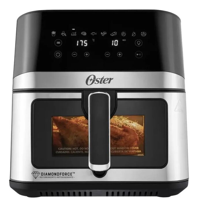 Freidora De Aire Digital Oster CKSTAF75WDSSF Con Ventana - Vista 3