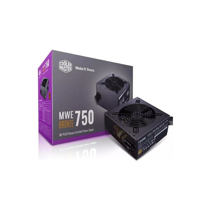 Fuente 750W Cooler Master 80mas Glod MWE ATX 3.1 FM - Vista principal