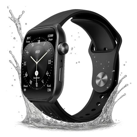 Smartwatch QCY GS2 Pantalla AMOLED 196 Monitoreo De Salud Y Modos Deportivos