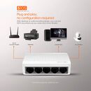 Switch Ethernet Tenda S105 De 5 Puertos 10-100 Mbps - Miniatura 8