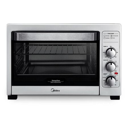 HORNO ELECTRICO MIDEA TO-M340SAR4 - SILVER , GRILL - 40LTS - 1800W