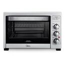 HORNO ELECTRICO MIDEA TO-M340SAR4 - SILVER , GRILL - 40LTS - 1800W - Miniatura 1