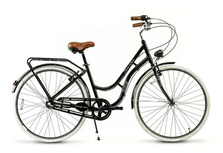 Bicicleta Raleigh Classic D - Paseo - Negro - Talle 17"-M - Cuadro de Aluminio - Shimano Nexus 3Vel. - Rodado 28"