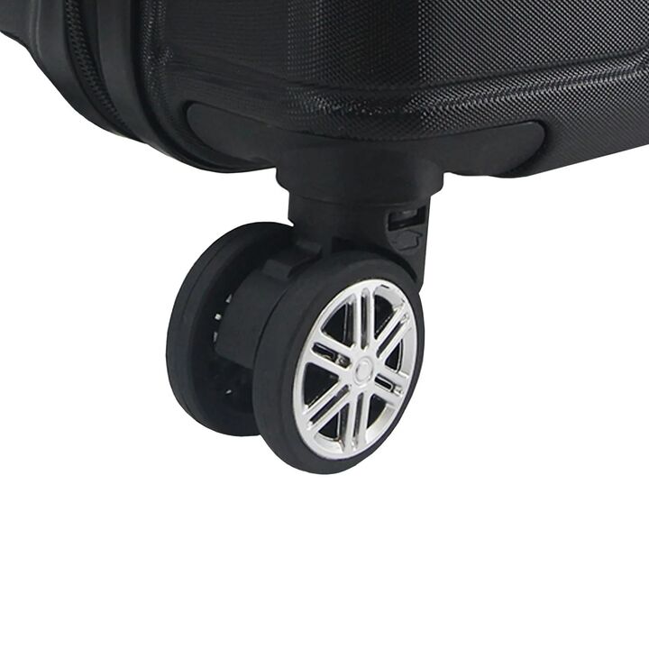 Valija Negra Carry On Unicross ABS 20 Ideal Cabina Ruedas 360° - Vista 7
