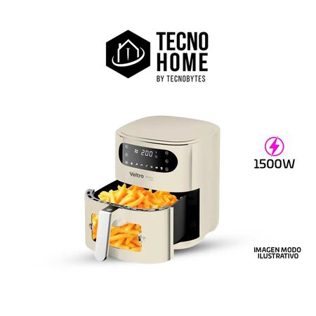 FREIDORA DE AIRE VELTRO ESSENZA BEIGE 5L VOAF05G 1500W