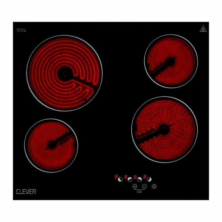 Anafe Eléctrico CLEVER 4 Hornallas Vitrocerámico - Vista 2