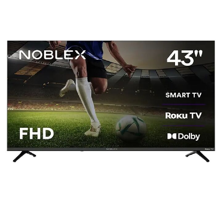 Combo Smart Tv Roku Tv Noblex Fhd 43 Db43x3110 + Soporte LCD Wall Mount 26" a 63" De Regalo - Vista 2