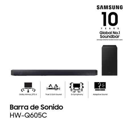 Soundbar Samsung Hw Q605Czb 3.1 Sound 360W