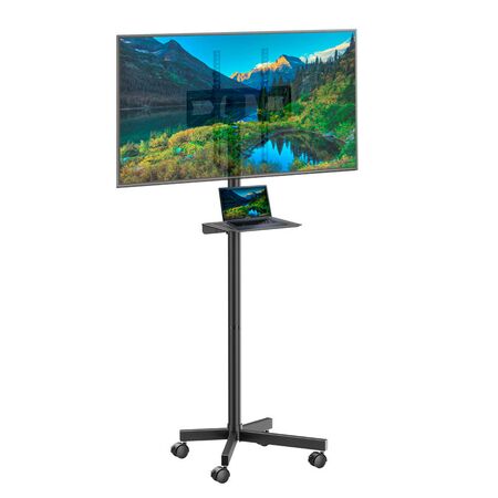 Soporte TV De Pie con Ruedas Gadnic Altura Ajustable Inclinable