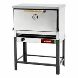 HORNO PIZZERO SOL REAL GAUCHITO  607 GNVI CIEGO GAS NATURAL INOX.6 MOLDES ACERO - 4604528 - Vista principal