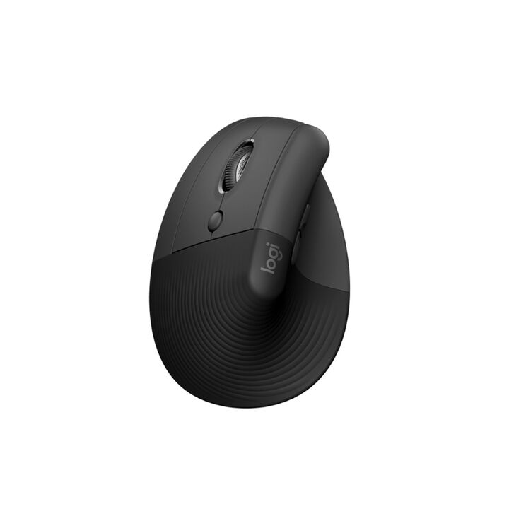 Mouse Logitech Lift Vertical Zurdo Inalambrico Negro - Vista principal