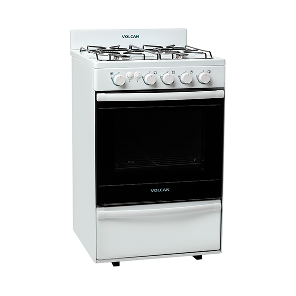 COCINA VOLCAN 87643V 55 CM BLANCA - 4607209 - Vista principal