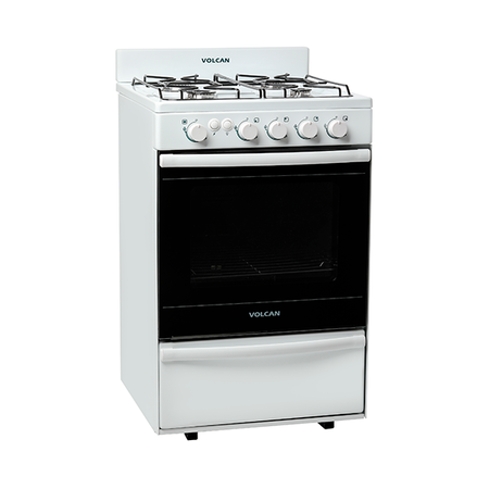 COCINA VOLCAN 87643V 55 CM BLANCA - 4607209
