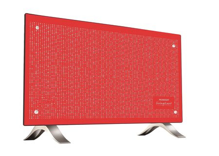 VITROCONVECTOR PEABODY PE-VC20RR - RAYAS ROJO, 2000W, C. ELECTRONICO, PIE DE PLÁSTICO